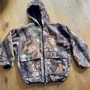 Rivers West Youth Camp Waterproof Hooded Jacket Size 4/5